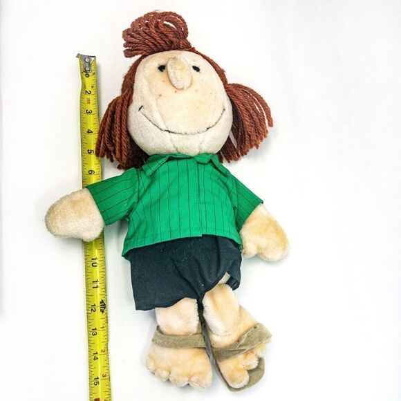VTG Set Plush Peanuts Gang Lucy and Peppermint Patty 1980’s - Picture 8 of 13